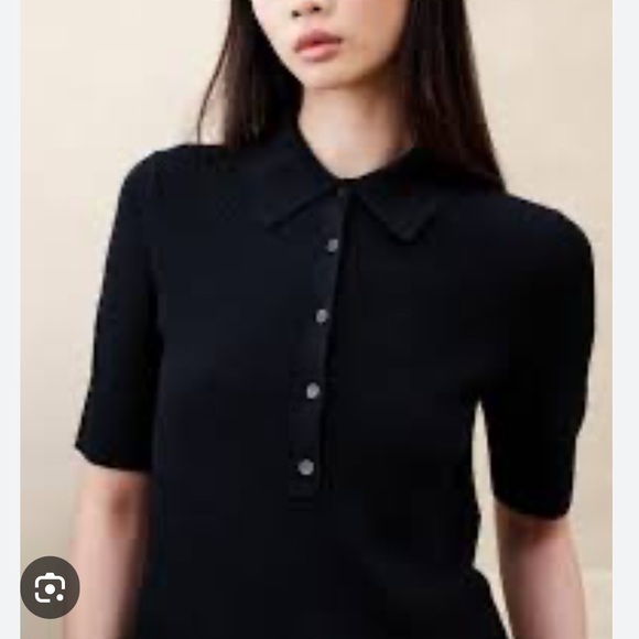 NWT Banana Republic Polo Sweater - Picture 2 of 10